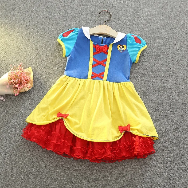 Kids Girl 2025 New Summer Casual Dress Children's Short Puff Sleeves Halloween Performance Cartoon Princess Dresses K8302
Kids Girl 2025 New Summer Casual Dress Children's Short Puff Sleeves Halloween Performance Cartoon Princess Dresses K8302