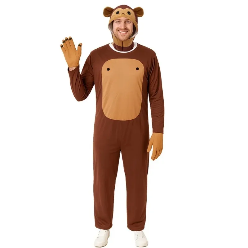 Monkey Cosplay Clothing One Size Fits All Coverall Adult Wear Stage Performance Clothing Prop Festival Party Novelty Toys
Monkey Cosplay Clothing One Size Fits All Coverall Adult Wear Stage Performance Clothing Prop Festival Party Novelty Toys