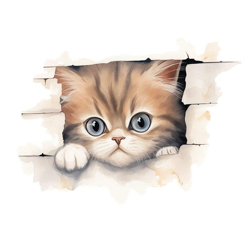 90997# Cute Kitten, with Brown - and - white Toilet Stickers, Bright Bathroom for Home Decoration, Vinyl Decals, Art Wall Paper
90997# Cute Kitten, with Brown - and - white Toilet Stickers, Bright Bathroom for Home Decoration, Vinyl Decals, Art Wall Paper