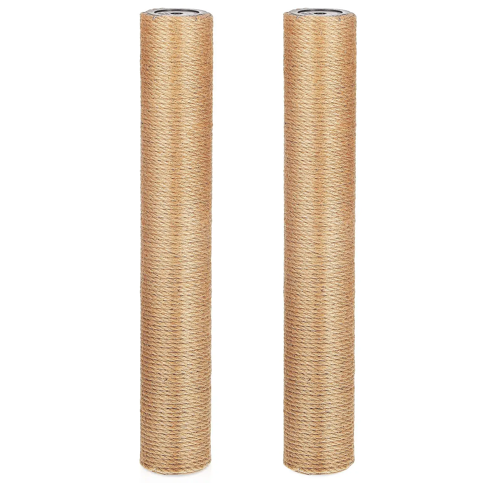 2 Pcs Sisal Cat Scratching Post Beige Vertical Replacement Parts for Indoor Cats Jute Pet Supplies Furniture Climbing Tools Long
2 Pcs Sisal Cat Scratching Post Beige Vertical Replacement Parts for Indoor Cats Jute Pet Supplies Furniture Climbing Tools Long