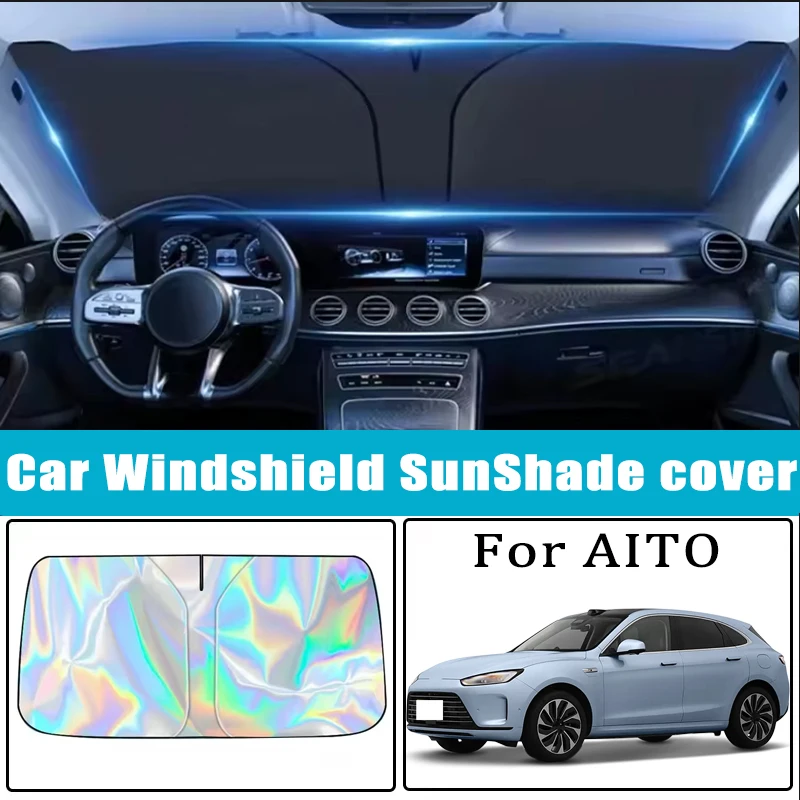 Car Windshield Sunshade for AITO M5 M6 M7 M8 M9 Ultra EV Max Front Window Sun Shade Heat Insulation Auto Accessories
Car Windshield Sunshade for AITO M5 M6 M7 M8 M9 Ultra EV Max Front Window Sun Shade Heat Insulation Auto Accessories