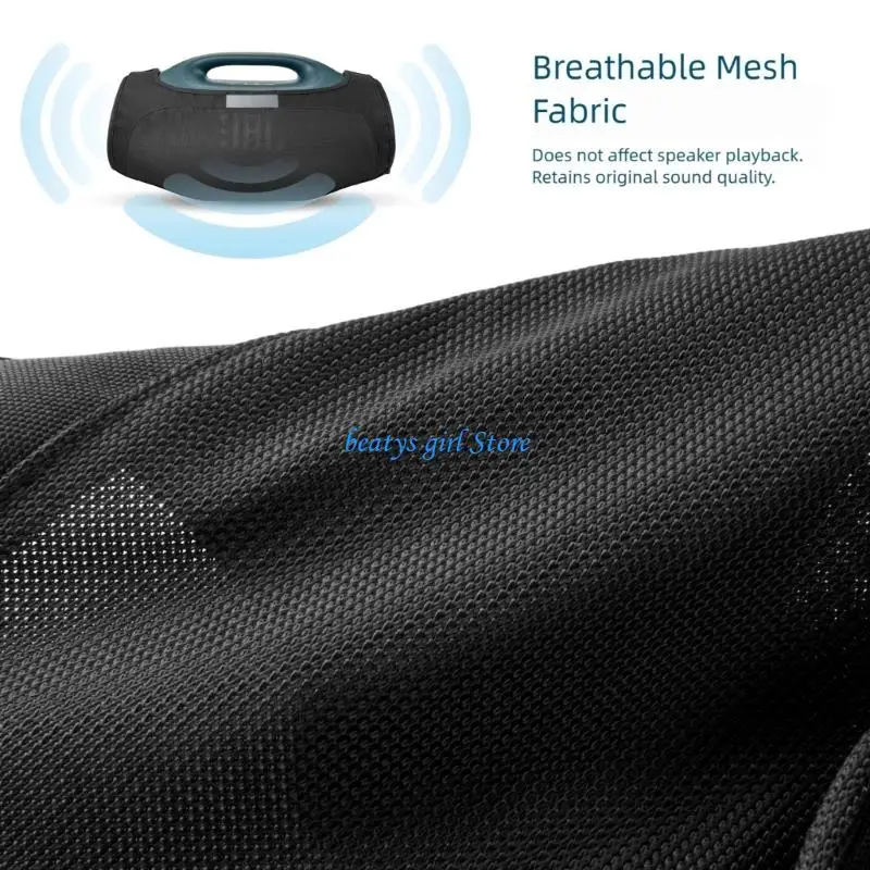 C7AB Protective Cover for Boombox 4 Portable Speaker 900D Thickened Nylon Mesh Fabric
C7AB Protective Cover for Boombox 4 Portable Speaker 900D Thickened Nylon Mesh Fabric