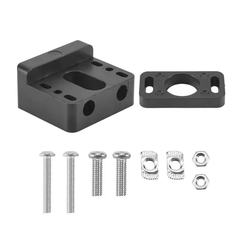 ABIJ-Z Axis Lead Screw Fixing Block Aluminum Block 3D Printer Lead Screw Fix Mount For CR-10 Ender 3 Z-Rod Bearing Holder
ABIJ-Z Axis Lead Screw Fixing Block Aluminum Block 3D Printer Lead Screw Fix Mount For CR-10 Ender 3 Z-Rod Bearing Holder