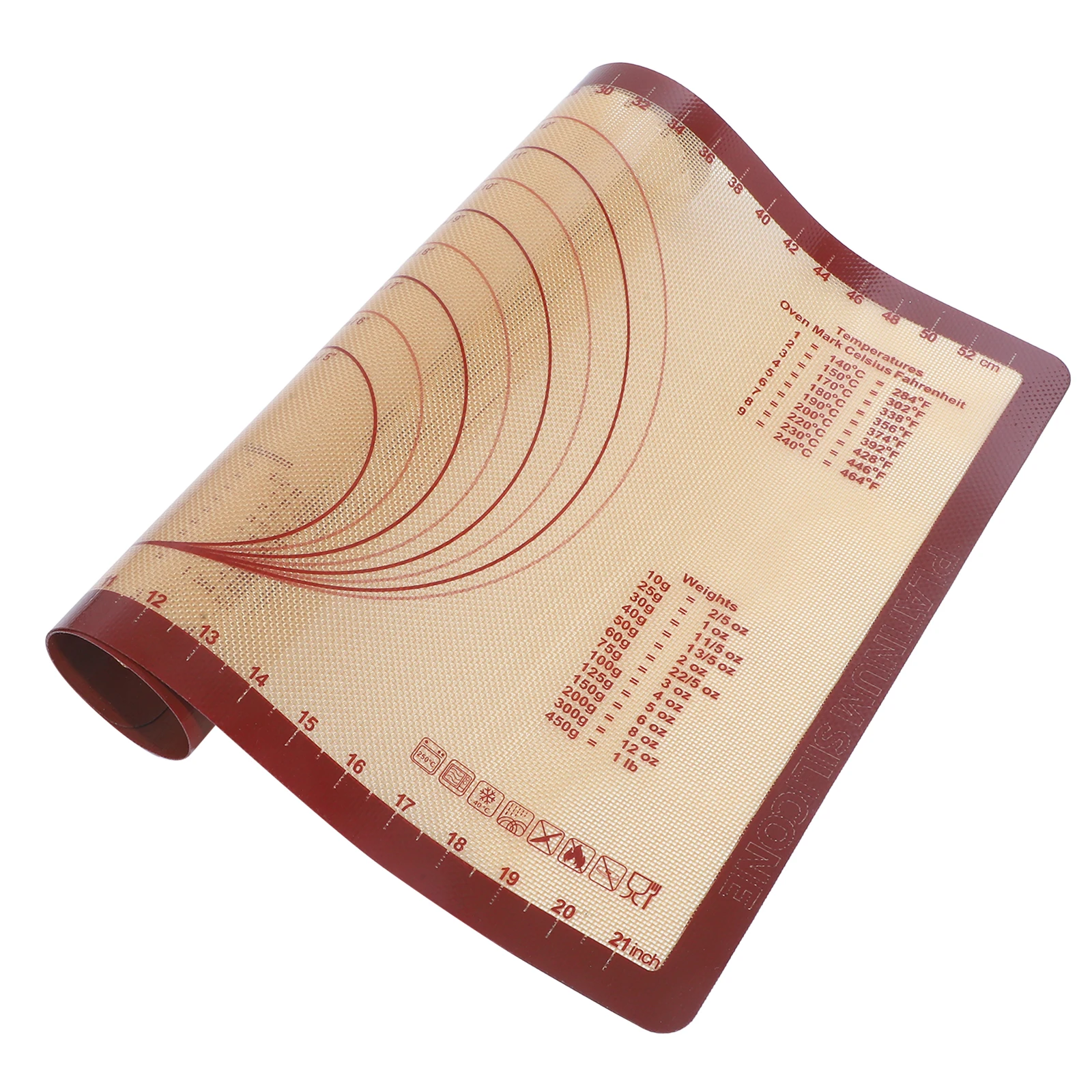 Silicone Baking Mat 40x60cm Nonstick Heat Resistant Flexible Oven Cookie Pad Easy Clean Durability Cookware Accessories
Silicone Baking Mat 40x60cm Nonstick Heat Resistant Flexible Oven Cookie Pad Easy Clean Durability Cookware Accessories