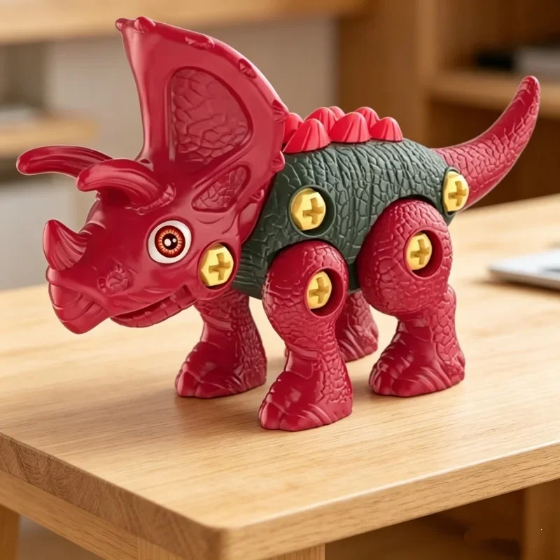 DIY Assembly Dinosaur Toys 4pcs/set Screwing Nuts Model Jurassic Dinosaur Early Education Toy Kids Learning Children Gifts
DIY Assembly Dinosaur Toys 4pcs/set Screwing Nuts Model Jurassic Dinosaur Early Education Toy Kids Learning Children Gifts