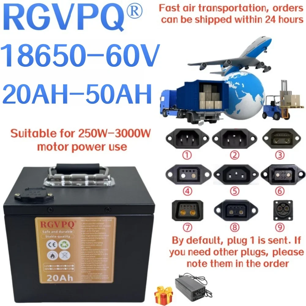 Air fast transportation,60V50AH,Full capacity,Send within 24 hours,New 18650 lithium battery,Suitable for motors under 3000W
Air fast transportation,60V50AH,Full capacity,Send within 24 hours,New 18650 lithium battery,Suitable for motors under 3000W