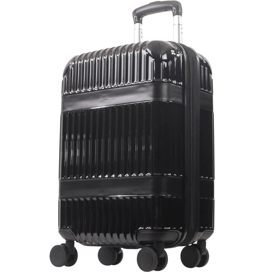 The Bedford 22 Inch Carry On Luggage Hardshell Rolling Suitcase with Spinner Wheels Black
The Bedford 22 Inch Carry On Luggage Hardshell Rolling Suitcase with Spinner Wheels Black