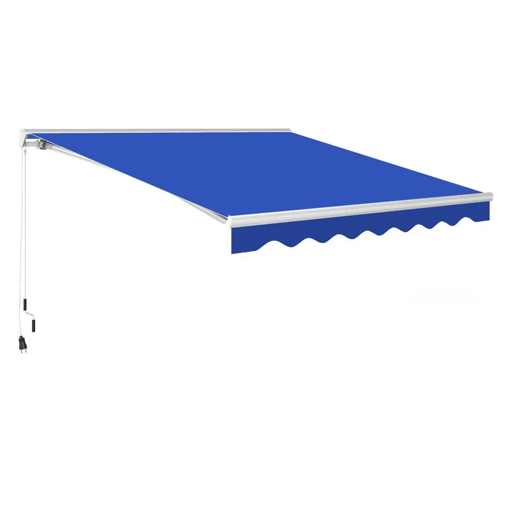 13 x 10 Electric Awning, Retractable Awning with Remote Controller and Crank Handle, UV40 Sun Shade Shelter with LED Lights for
13 x 10 Electric Awning, Retractable Awning with Remote Controller and Crank Handle, UV40 Sun Shade Shelter with LED Lights for