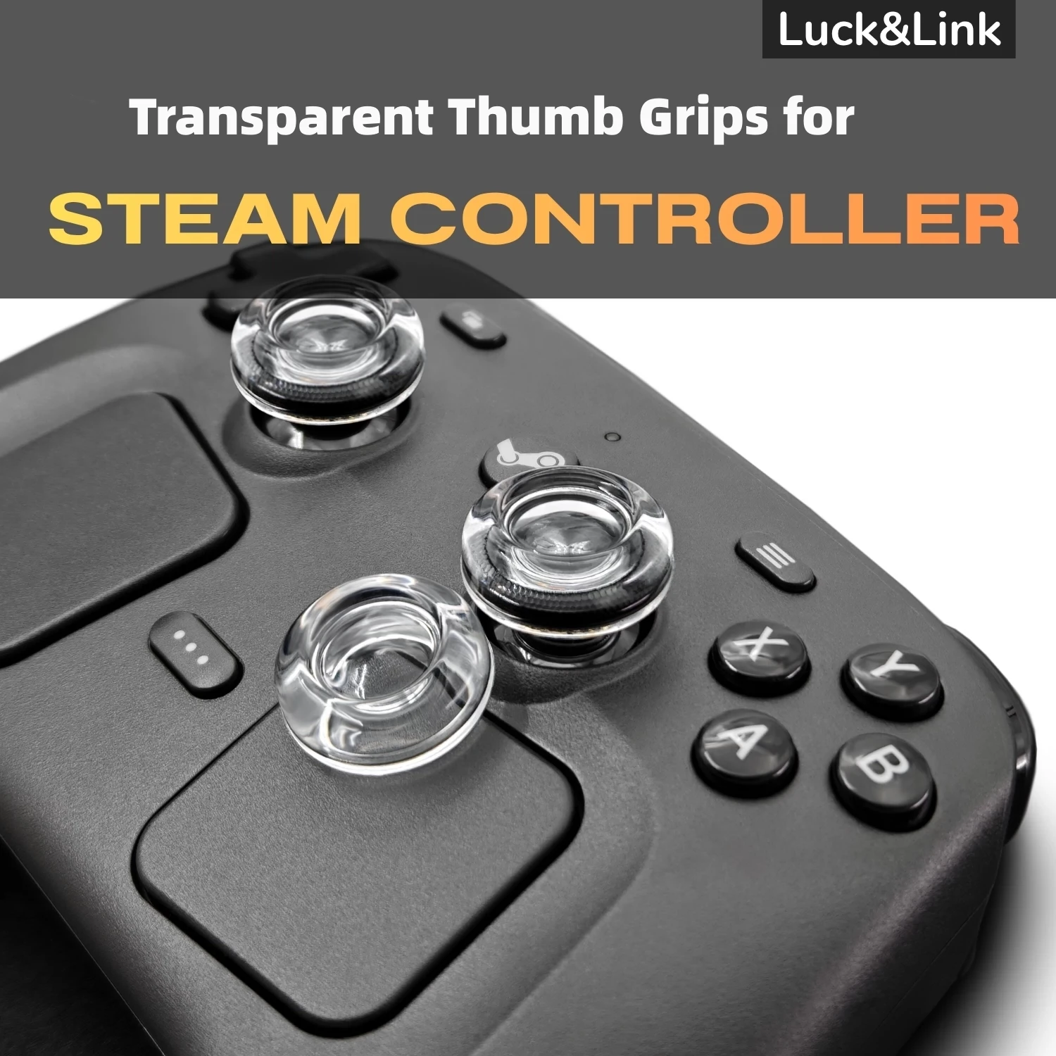 Transparent Thumb Grips for Steam Controller, Joystick Caps for Steam Controller2 Thumbstick Cover(for Steam Controller)
Transparent Thumb Grips for Steam Controller, Joystick Caps for Steam Controller2 Thumbstick Cover(for Steam Controller)