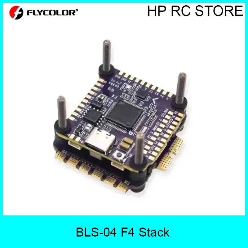 Flycolor Raptor BLS-04 F4 Tower 3V 5V 9V 50MHZ FPV Flight Controller 55A 65A 4-IN-1 ESC 3-6S Stack
Flycolor Raptor BLS-04 F4 Tower 3V 5V 9V 50MHZ FPV Flight Controller 55A 65A 4-IN-1 ESC 3-6S Stack