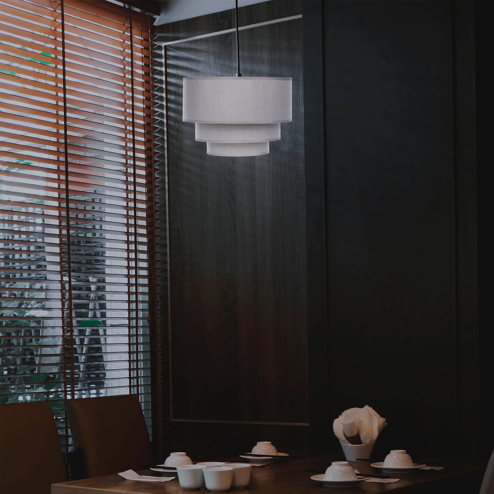 Тканевый абажур для напольного светильника-подвеса в 3-уровневом барабанном стиле, сменный, для гостиной, спальни, кабинета, современный декор
Тканевый абажур для напольного светильника-подвеса в 3-уровневом барабанном стиле, сменный, для гостиной, спальни, кабинета, современный декор