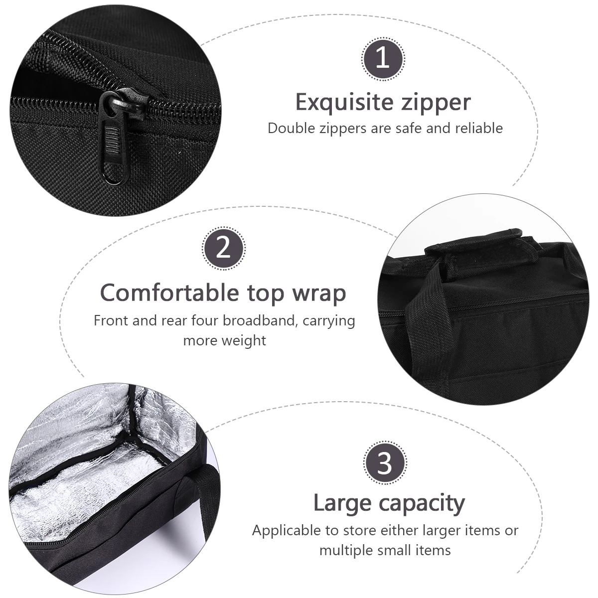 12L Insulation Thermal Food Delivery Cooler Portable Lunch Bags for Pizza Grocery Insulation Thermal Bag Travel Picnic Storage
12L Insulation Thermal Food Delivery Cooler Portable Lunch Bags for Pizza Grocery Insulation Thermal Bag Travel Picnic Storage
