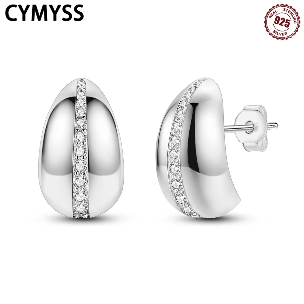 CYMYSS 2025 New 925 Pure Silver Sparkling Water Drop Haoshi Earrings Women's Earrings Luxury Designer Jewelry Set Earring Set
CYMYSS 2025 New 925 Pure Silver Sparkling Water Drop Haoshi Earrings Women's Earrings Luxury Designer Jewelry Set Earring Set