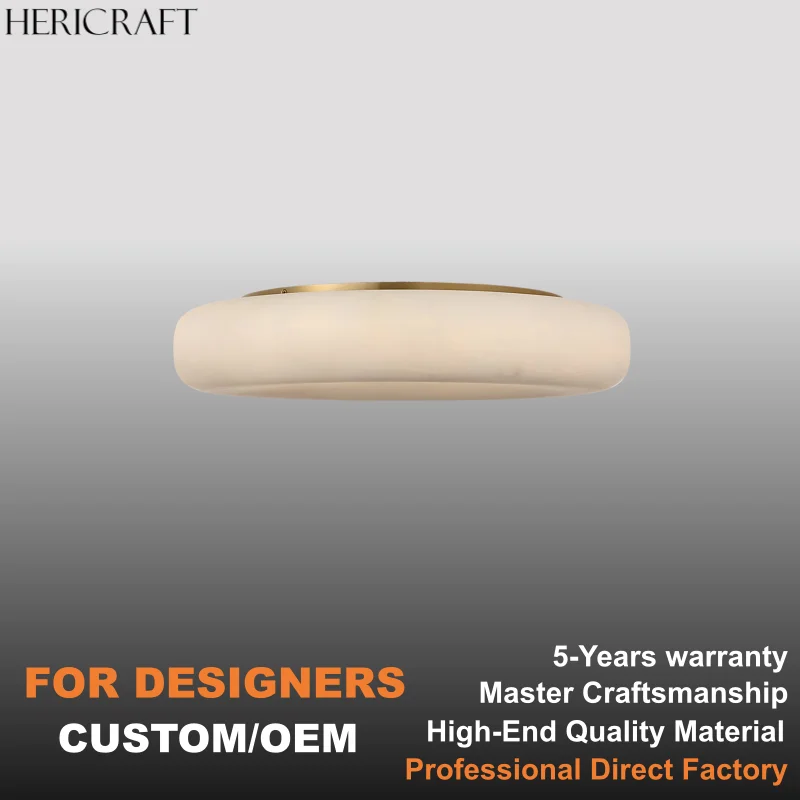 2026 Hot Style Alabaster Flush Mount Luxury Metal Ceiling Light For Bedroom Living Dining Entryway 110V
2026 Hot Style Alabaster Flush Mount Luxury Metal Ceiling Light For Bedroom Living Dining Entryway 110V
