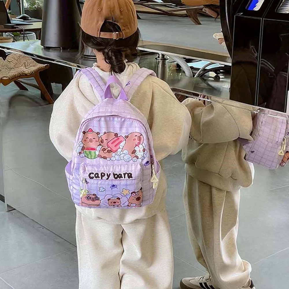 Утолщенный рюкзак с капибарой, нейлоновый легкий рюкзак с мультяшными животными, складной многофункциональный школьный рюкзак большой вместимости, повседневный
Утолщенный рюкзак с капибарой, нейлоновый легкий рюкзак с мультяшными животными, складной многофункциональный школьный рюкзак большой вместимости, повседневный