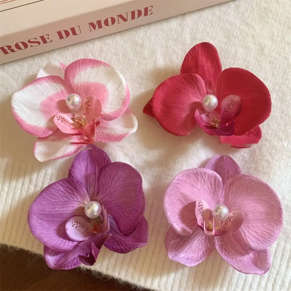 Pink Orchid Flower Hair Clip Hair Ornament Hair Accessories Orchid Hairpin Side Barrettes Headdress Bohemia Barrettes Photograph
Pink Orchid Flower Hair Clip Hair Ornament Hair Accessories Orchid Hairpin Side Barrettes Headdress Bohemia Barrettes Photograph