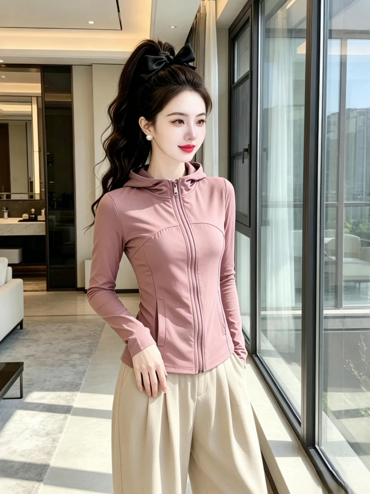 Casual Ladies' Outerwear 2026 New Style Popular Burst Small Audience Design Sensation Sunscreen Top Versatile Fashionable
Casual Ladies' Outerwear 2026 New Style Popular Burst Small Audience Design Sensation Sunscreen Top Versatile Fashionable