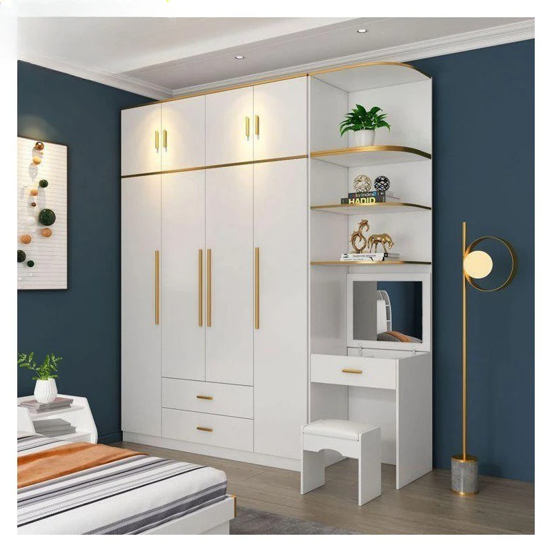 Assemble swing door 18mm thick ENF grade solid wood wardrobe
Assemble swing door 18mm thick ENF grade solid wood wardrobe