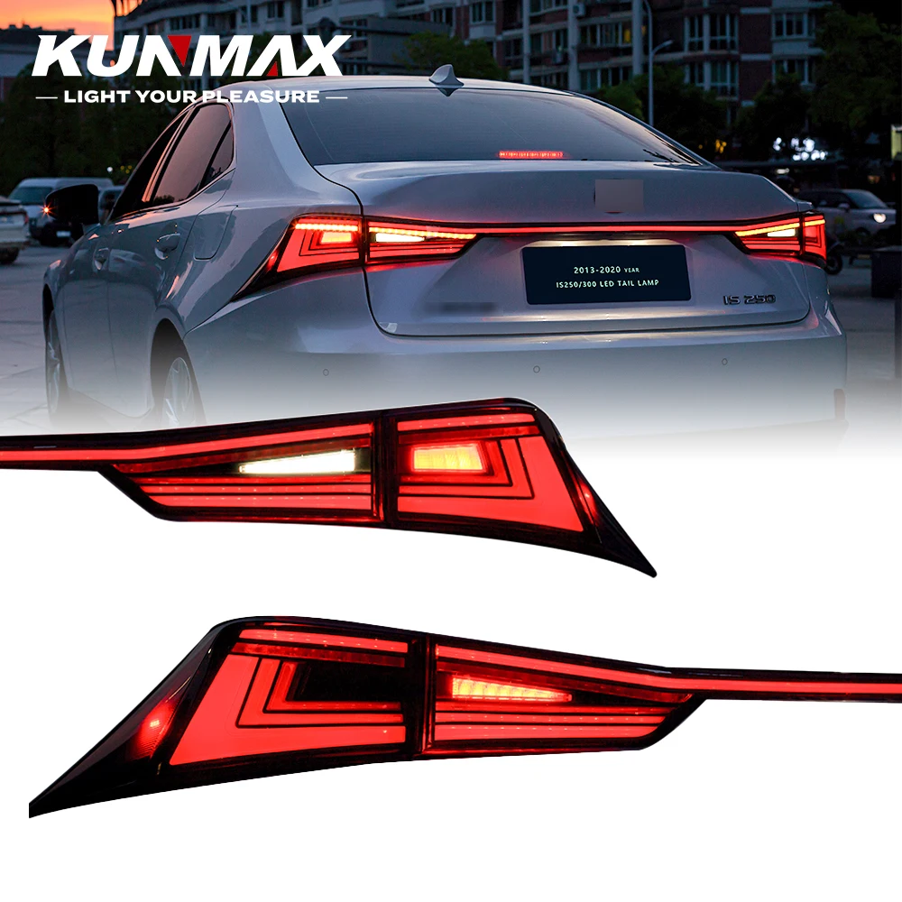 2 шт. автомобильный задний фонарь в сборе для Lexus IS250 IS300 2013-2020 RGB светодиодный тормоз с мерцанием воды Plug and Play задние фонари
2 шт. автомобильный задний фонарь в сборе для Lexus IS250 IS300 2013-2020 RGB светодиодный тормоз с мерцанием воды Plug and Play задние фонари