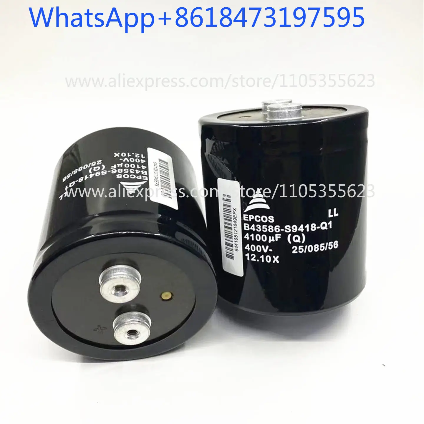 1 pcs 6800UF 400V Germany EPCOS 3300uf450V 4700UF Inverter Electrolytic Capacitor 2200UF
1 pcs 6800UF 400V Germany EPCOS 3300uf450V 4700UF Inverter Electrolytic Capacitor 2200UF