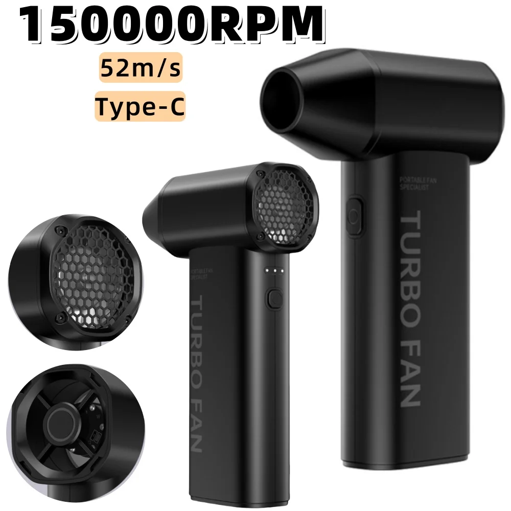 150000PM Air Blower Turbo Jet Fan Electric Air Blower Handheld Mini Dust Cleaner High Speed Duster Gun Cleaning Tool Turbofan
150000PM Air Blower Turbo Jet Fan Electric Air Blower Handheld Mini Dust Cleaner High Speed Duster Gun Cleaning Tool Turbofan