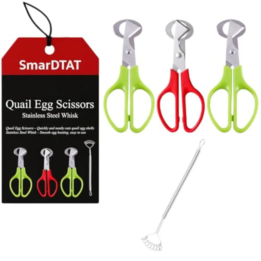 3 PCS Quail egg scissors cutter multution quail scissors quail egg peeler egg topper cutter egg cracker egg slicer tool stainle
3 PCS Quail egg scissors cutter multution quail scissors quail egg peeler egg topper cutter egg cracker egg slicer tool stainle
