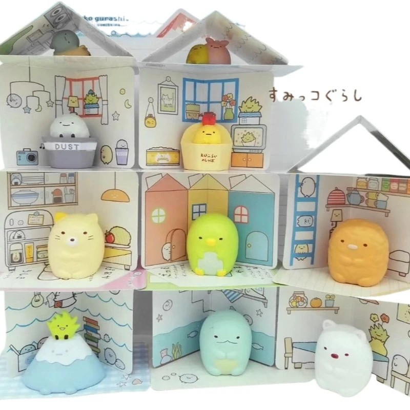 Япония Сумиккогураши Капсульные игрушки Домашние животных в угол Стене Белый медведь Пингвин Симпатичная фигурка Укладка игры Слепая коробка 
Япония Сумиккогураши Капсульные игрушки Домашние животных в угол Стене Белый медведь Пингвин Симпатичная фигурка Укладка игры Слепая коробка