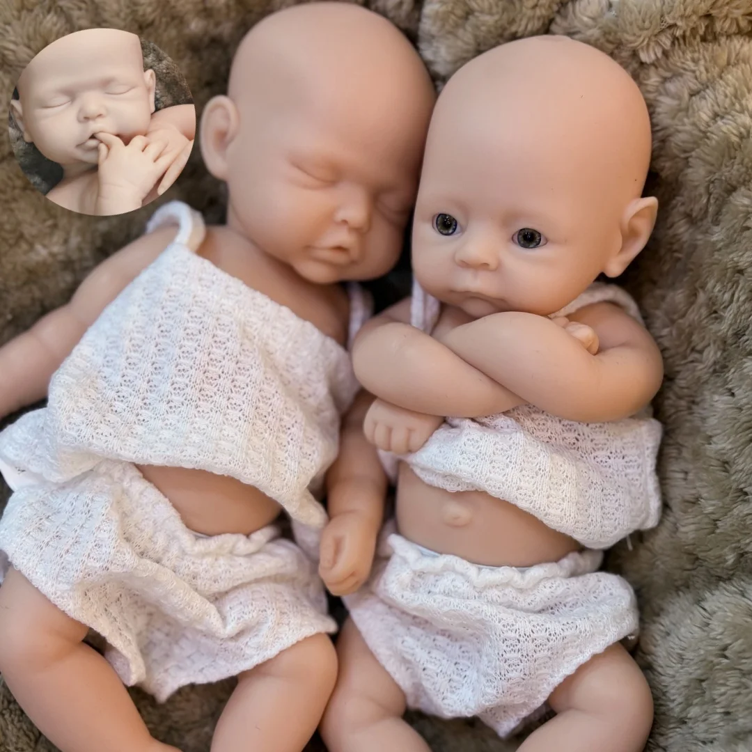 2 стиля/10 дюймов моющаяся силиконовая кукла Bebe Reborn для девочек с неокрашенной кожей Reborn, реалистичная кукла Bebe reborn de silicona
2 стиля/10 дюймов моющаяся силиконовая кукла Bebe Reborn для девочек с неокрашенной кожей Reborn, реалистичная кукла Bebe reborn de silicona