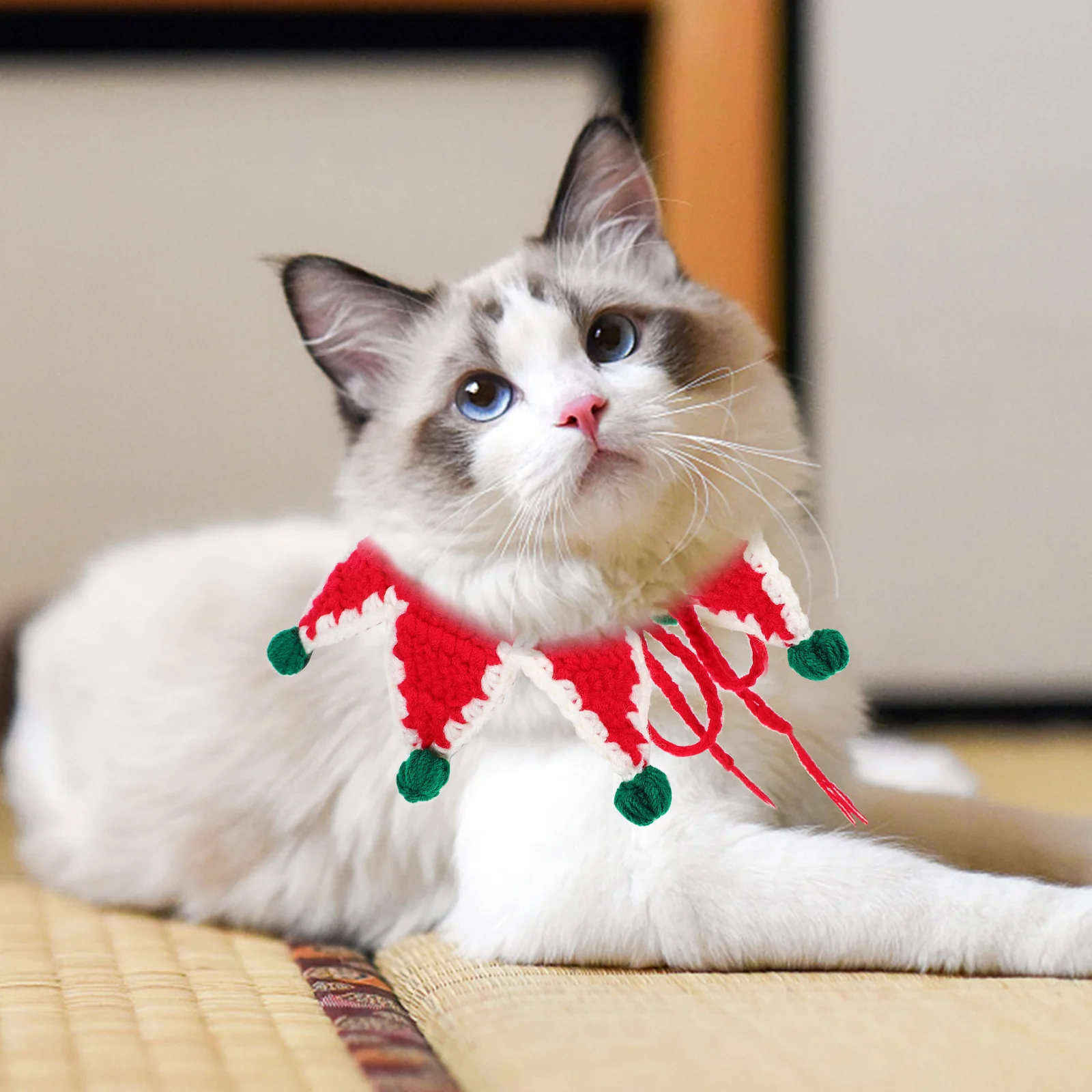 Christmas Pet Scarf Elk Design Star Shape Soft Warm Decorative Dog Cat Xmas Gift Cat Christmas Gift Dog Decorative Scarf
Christmas Pet Scarf Elk Design Star Shape Soft Warm Decorative Dog Cat Xmas Gift Cat Christmas Gift Dog Decorative Scarf