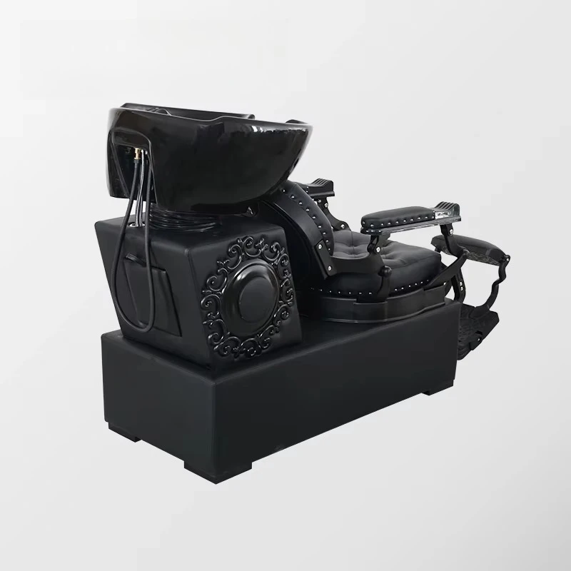Barber Hair Wash Chair Synthetic Leather Shampoo Bowl Workshop Shampoo Station Ceramic Basin for Hotels
Barber Hair Wash Chair Synthetic Leather Shampoo Bowl Workshop Shampoo Station Ceramic Basin for Hotels