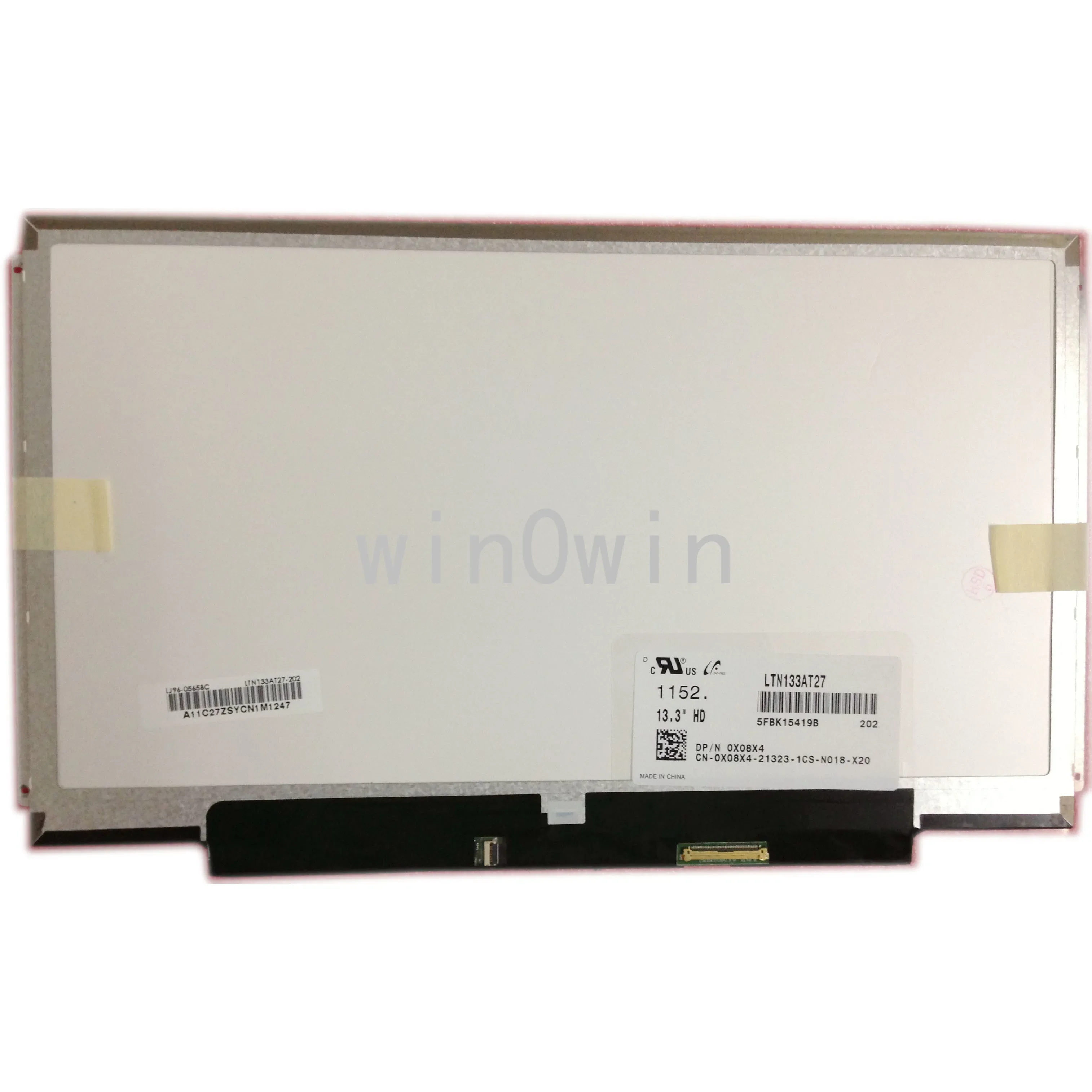 LTN133AT27 fit B133XW03 V.1 V.0 B133XW01 N133BGE-L41 LP133WH2-TLA1 TLL1 for Lenovo IdeaPad U310 U350 LVDS 40pin
LTN133AT27 fit B133XW03 V.1 V.0 B133XW01 N133BGE-L41 LP133WH2-TLA1 TLL1 for Lenovo IdeaPad U310 U350 LVDS 40pin