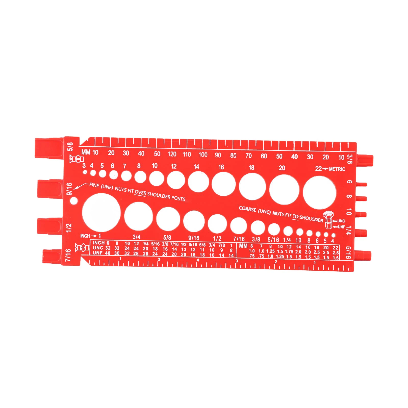 21cm/8.27inch Measuring Tool Measuring Tool Drill Bit Fasteners Gauge Measuring Tool Metric Imperials Gauge Tester
21cm/8.27inch Measuring Tool Measuring Tool Drill Bit Fasteners Gauge Measuring Tool Metric Imperials Gauge Tester