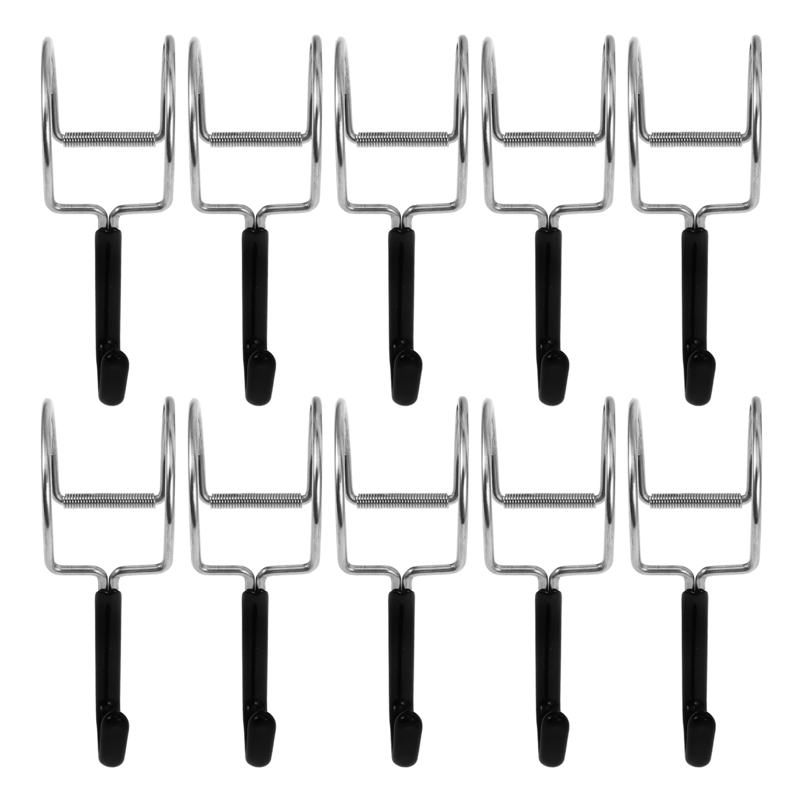 10pcs Black Stainless Steel S shaped Hooks for 30 32mm Round Tube Multipurpose Hanger Bathroom Garage Hallway
10pcs Black Stainless Steel S shaped Hooks for 30 32mm Round Tube Multipurpose Hanger Bathroom Garage Hallway