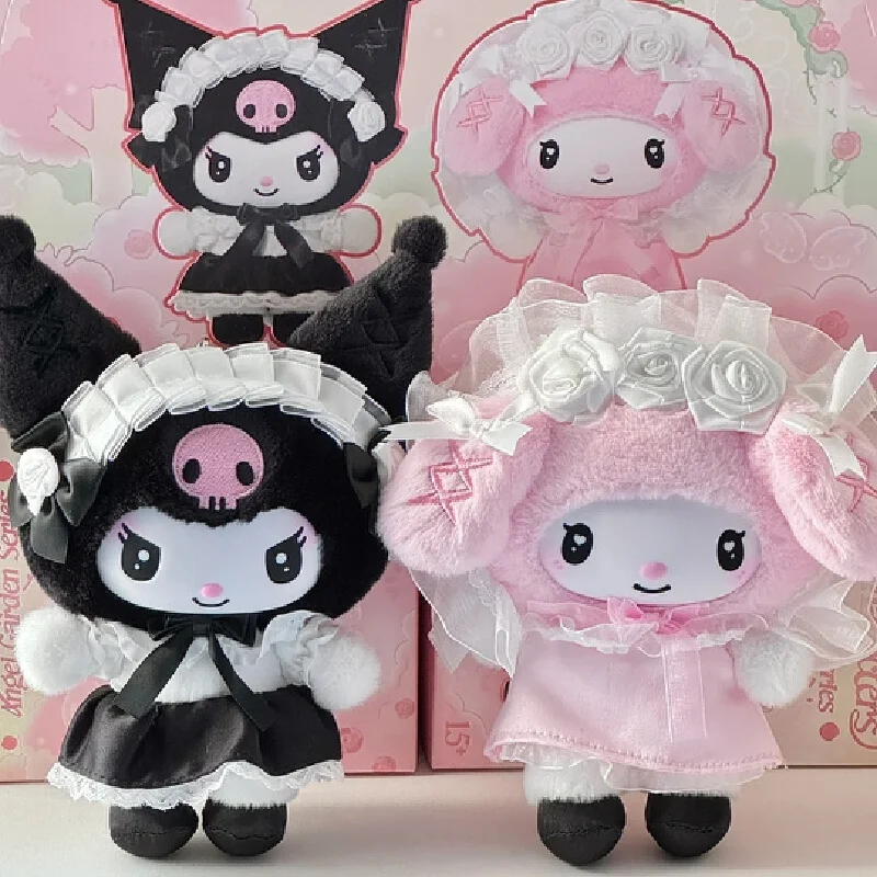 Новый оригинальный персонаж Sanrio Angel Garden Series слепая коробка Kawaii Kuromi Melody виниловый кулон куклы Декор милая игрушка детский подарок
Новый оригинальный персонаж Sanrio Angel Garden Series слепая коробка Kawaii Kuromi Melody виниловый кулон куклы Декор милая игрушка детский подарок