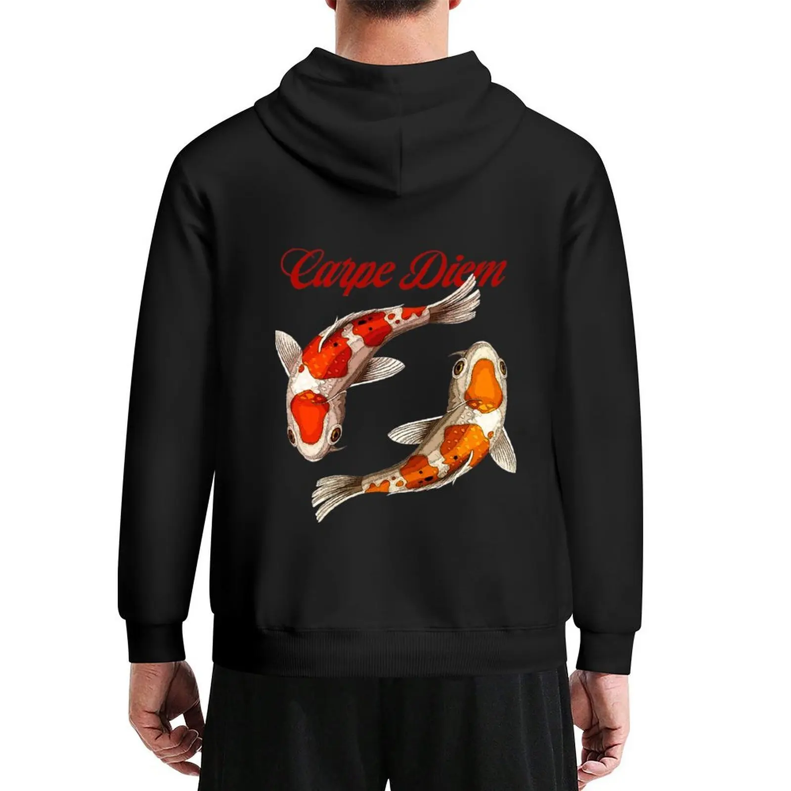 Cool Tees Club Carpe Diem Koi Fish Hoodie men clothes clothes for men mens clothing mens hoodie 
Cool Tees Club Carpe Diem Koi Fish Hoodie men clothes clothes for men mens clothing mens hoodie