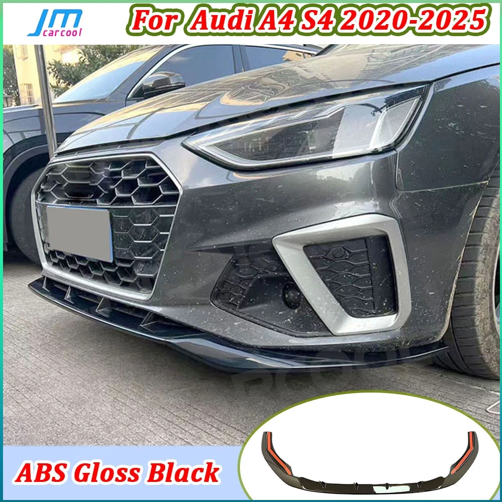 Спойлер переднего бампера JMCARCOOL ABS, глянцевый черный, для Audi A4 S4 2020-2025, накладка на передний бампер, комплект обвеса из FRP, аксессуары
Спойлер переднего бампера JMCARCOOL ABS, глянцевый черный, для Audi A4 S4 2020-2025, накладка на передний бампер, комплект обвеса из FRP, аксессуары