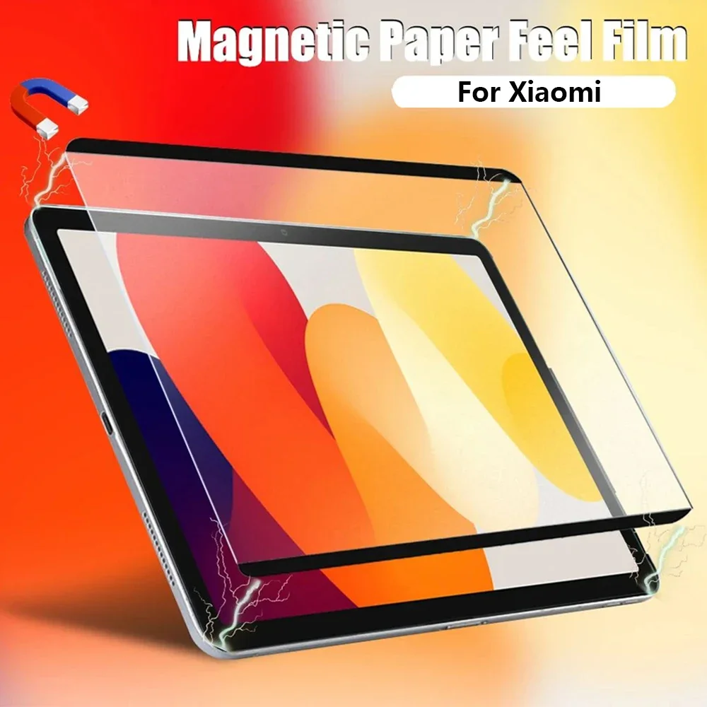 Paper Magnetic Screen Protector for Xiaomi Mi Pad 5 Pro/Mi Pad 6 Pro/Redmi Pad 10.6/Redmi Pad SE11 Detachable and Reusable Matte
Paper Magnetic Screen Protector for Xiaomi Mi Pad 5 Pro/Mi Pad 6 Pro/Redmi Pad 10.6/Redmi Pad SE11 Detachable and Reusable Matte