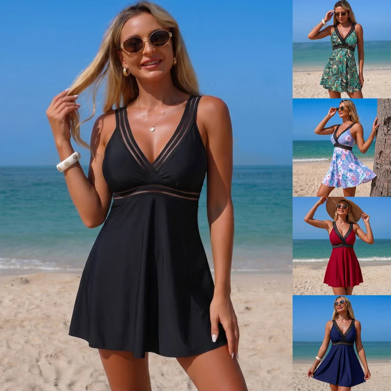New sexy high-waisted conservative slimming hollow-out two-piece swimsuit for women, popular in stock for wholesale
New sexy high-waisted conservative slimming hollow-out two-piece swimsuit for women, popular in stock for wholesale