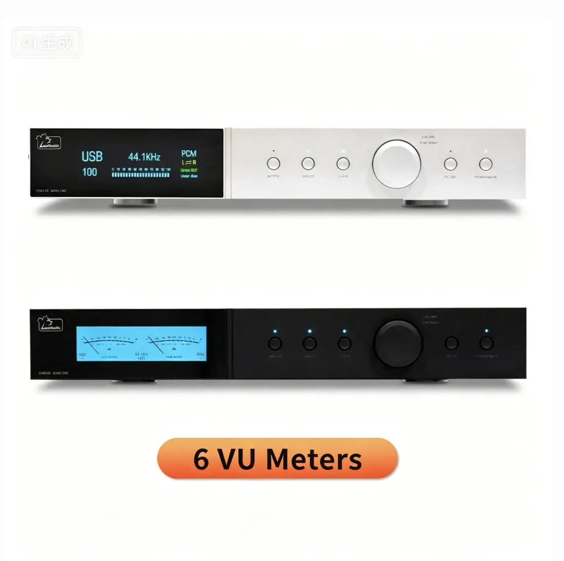 Leafaudio CMD32 Quad-Core CS4308P Black Audiophile VU Meter Balanced Decoder for HiFi Music Streamer with VU Meter
Leafaudio CMD32 Quad-Core CS4308P Black Audiophile VU Meter Balanced Decoder for HiFi Music Streamer with VU Meter