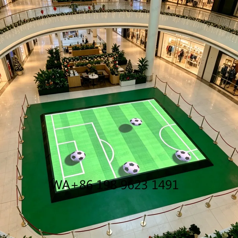 P2.604 Waterproof Dustproof Interactive LED Floor Tile Screen HD Stage Dance Wedding Party Event Commercial Display Equipment
P2.604 Waterproof Dustproof Interactive LED Floor Tile Screen HD Stage Dance Wedding Party Event Commercial Display Equipment