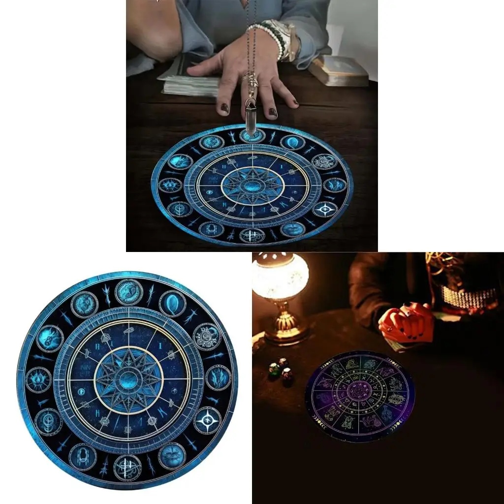Q39E Constellations Astrology Pendulums Mat Tarots Rubber Tablecloth Desk Decoration Tarots Card Pad Pendulums Ceremony Mat
Q39E Constellations Astrology Pendulums Mat Tarots Rubber Tablecloth Desk Decoration Tarots Card Pad Pendulums Ceremony Mat
