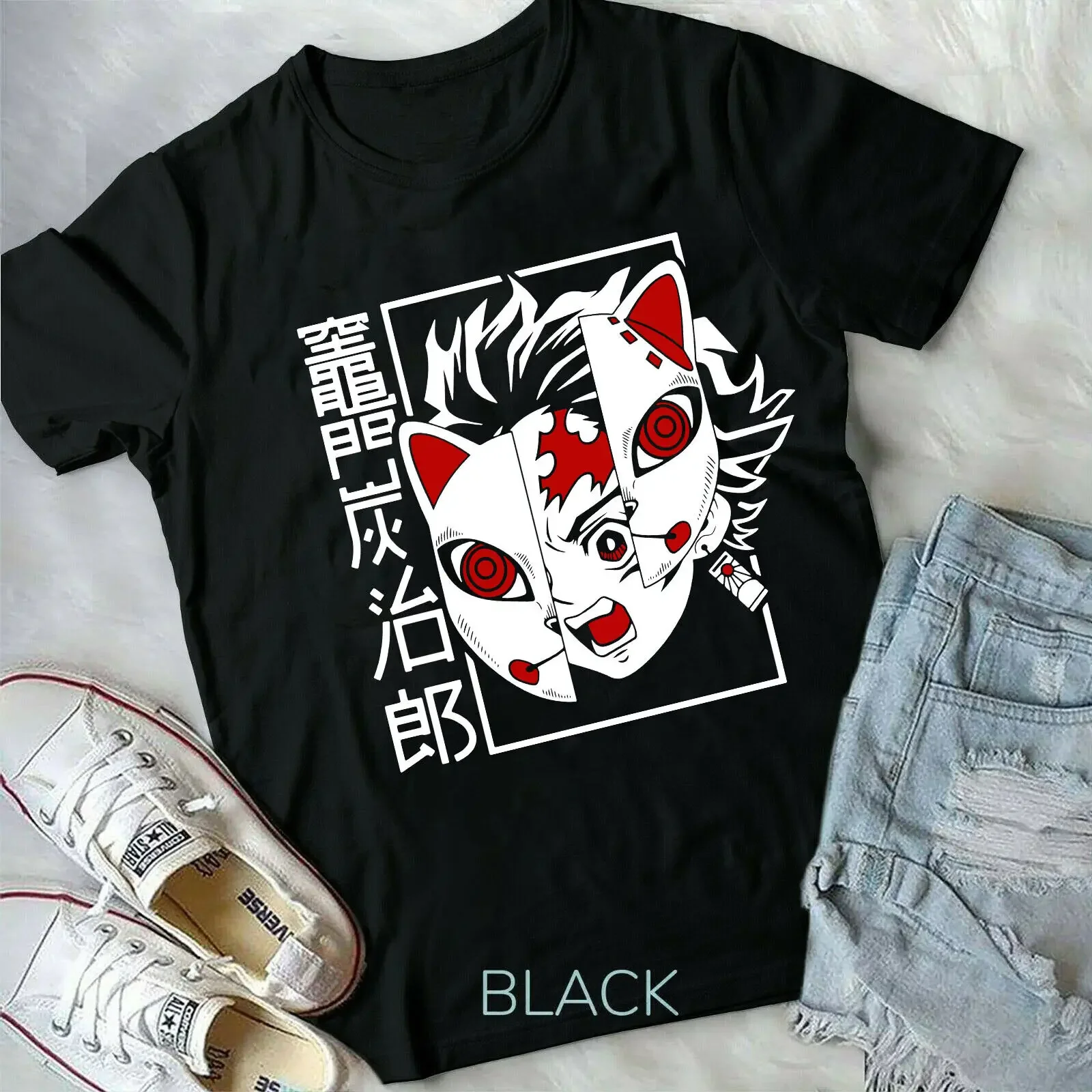 Fox Mask Of The Demon Slayer Tanjiro Kamado Kimetsu No Yaiba new Unisex T-Shirt
Fox Mask Of The Demon Slayer Tanjiro Kamado Kimetsu No Yaiba new Unisex T-Shirt