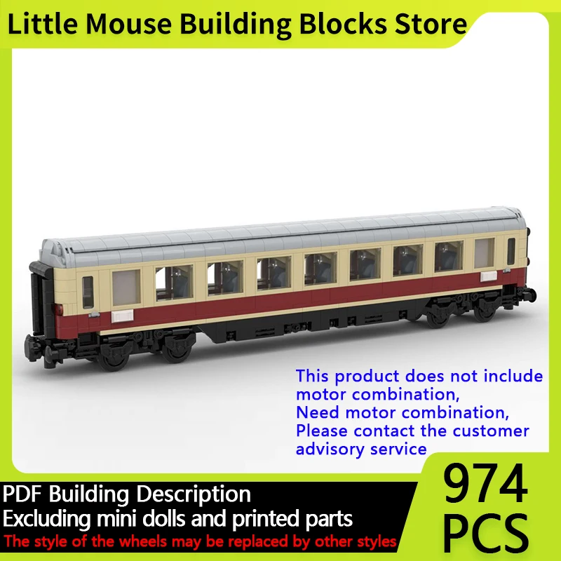 City Car Model MOC Building Bricks Train Carriage Passenger Car Modular Technology Gifts Holiday Assemble Children Toys Suit
City Car Model MOC Building Bricks Train Carriage Passenger Car Modular Technology Gifts Holiday Assemble Children Toys Suit