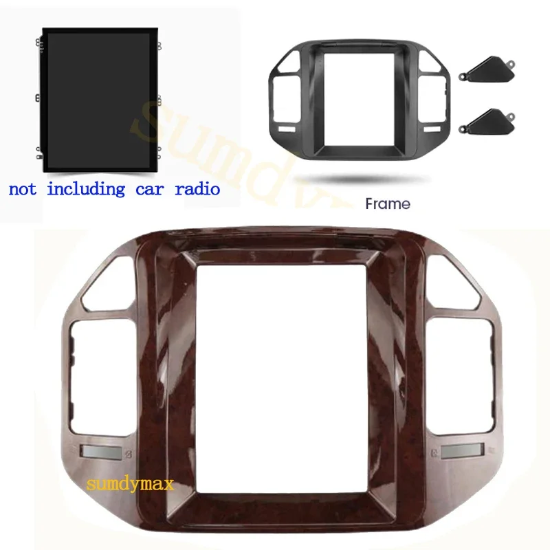 9.7inch Car Radio Fascia for Mitsubishi Pajero 3 V60 V68 V73 1999 -2006 car Frame Plate Adapter Mounting Dash Installation Bezel
9.7inch Car Radio Fascia for Mitsubishi Pajero 3 V60 V68 V73 1999 -2006 car Frame Plate Adapter Mounting Dash Installation Bezel