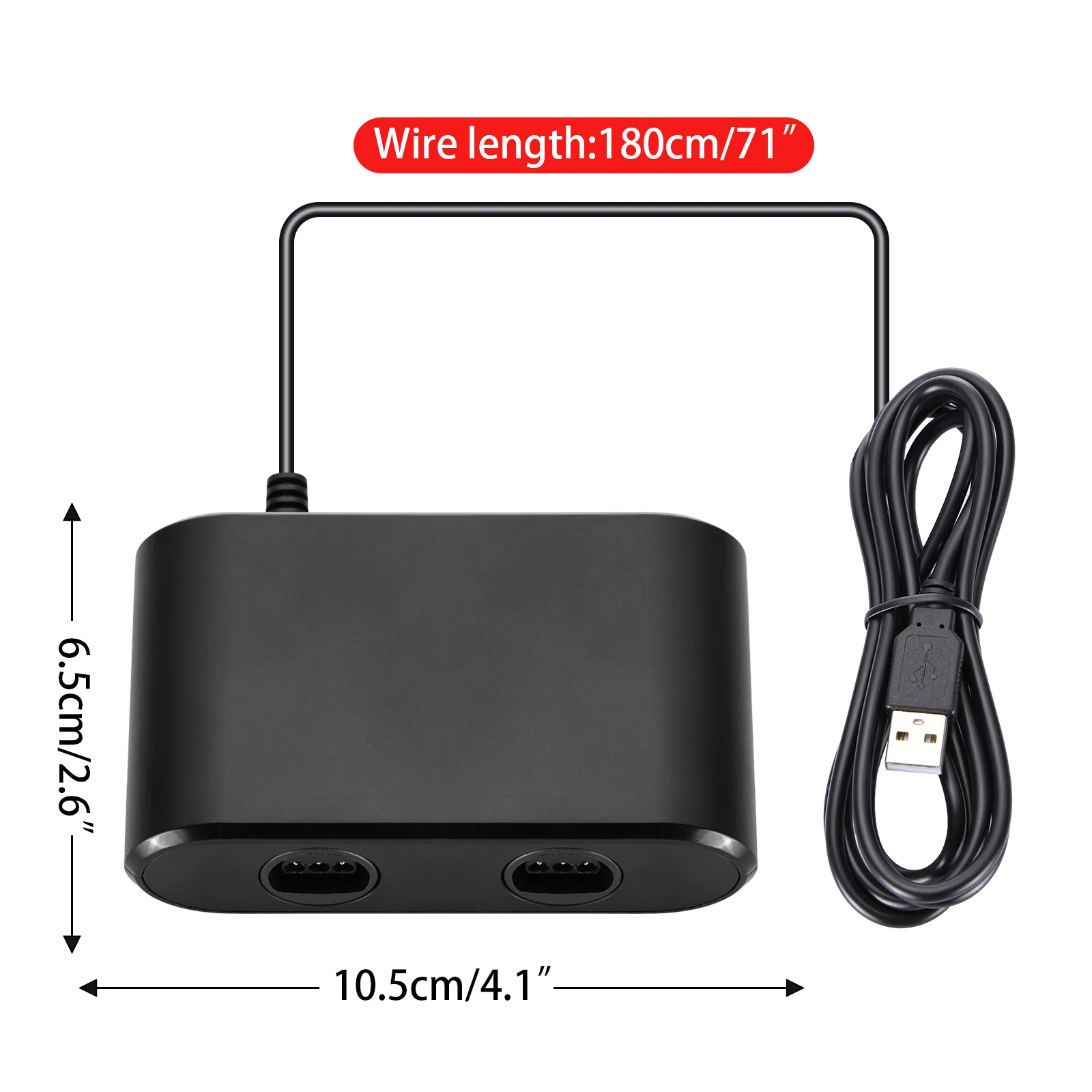 USB Adapter Converter for Nintend 64 for N64 Controller Adapter 2 Ports Gaming Converter for Switch PC Window
USB Adapter Converter for Nintend 64 for N64 Controller Adapter 2 Ports Gaming Converter for Switch PC Window