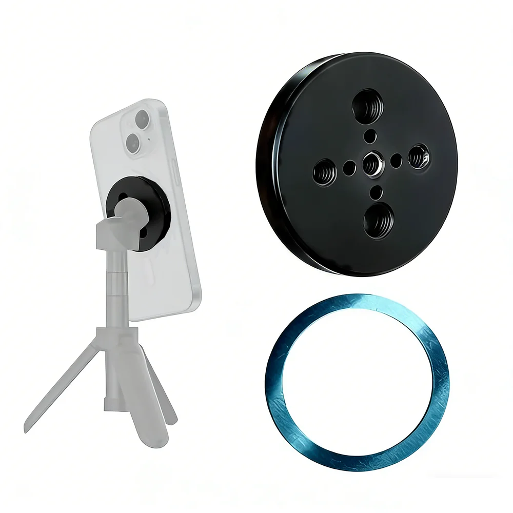 Магнитный держатель для телефона COOL DIER: 360° ° Поворотный кронштейн для смартфонов с креплением на штатив, совместимый с отверстиями Arri-Locating 1/4'' и 3/8''.
Магнитный держатель для телефона COOL DIER: 360° ° Поворотный кронштейн для смартфонов с креплением на штатив, совместимый с отверстиями Arri-Locating 1/4'' и 3/8''.