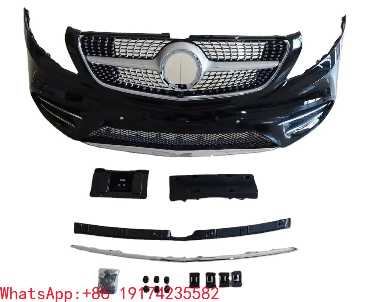 For Mercedes-benz W447 V260 Front Bumper Upgraded Sport Version 
For Mercedes-benz W447 V260 Front Bumper Upgraded Sport Version