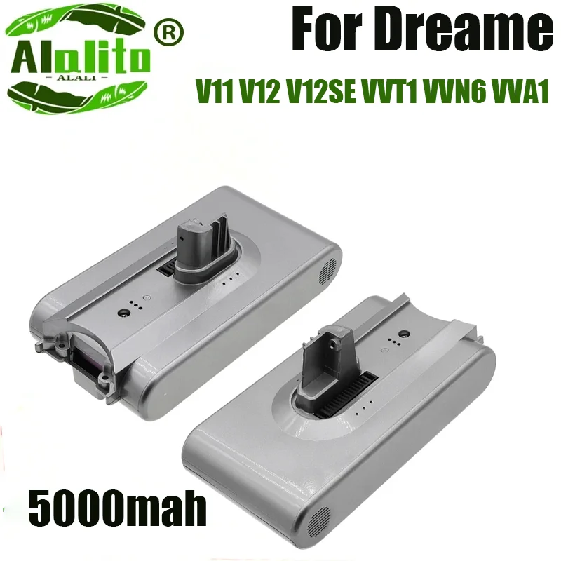 For Dreame V11 V11SE V12 VVT1 VVN6 VVA1 5000mah Wireless Vacuum Cleaner Battery Pack Replacement
For Dreame V11 V11SE V12 VVT1 VVN6 VVA1 5000mah Wireless Vacuum Cleaner Battery Pack Replacement