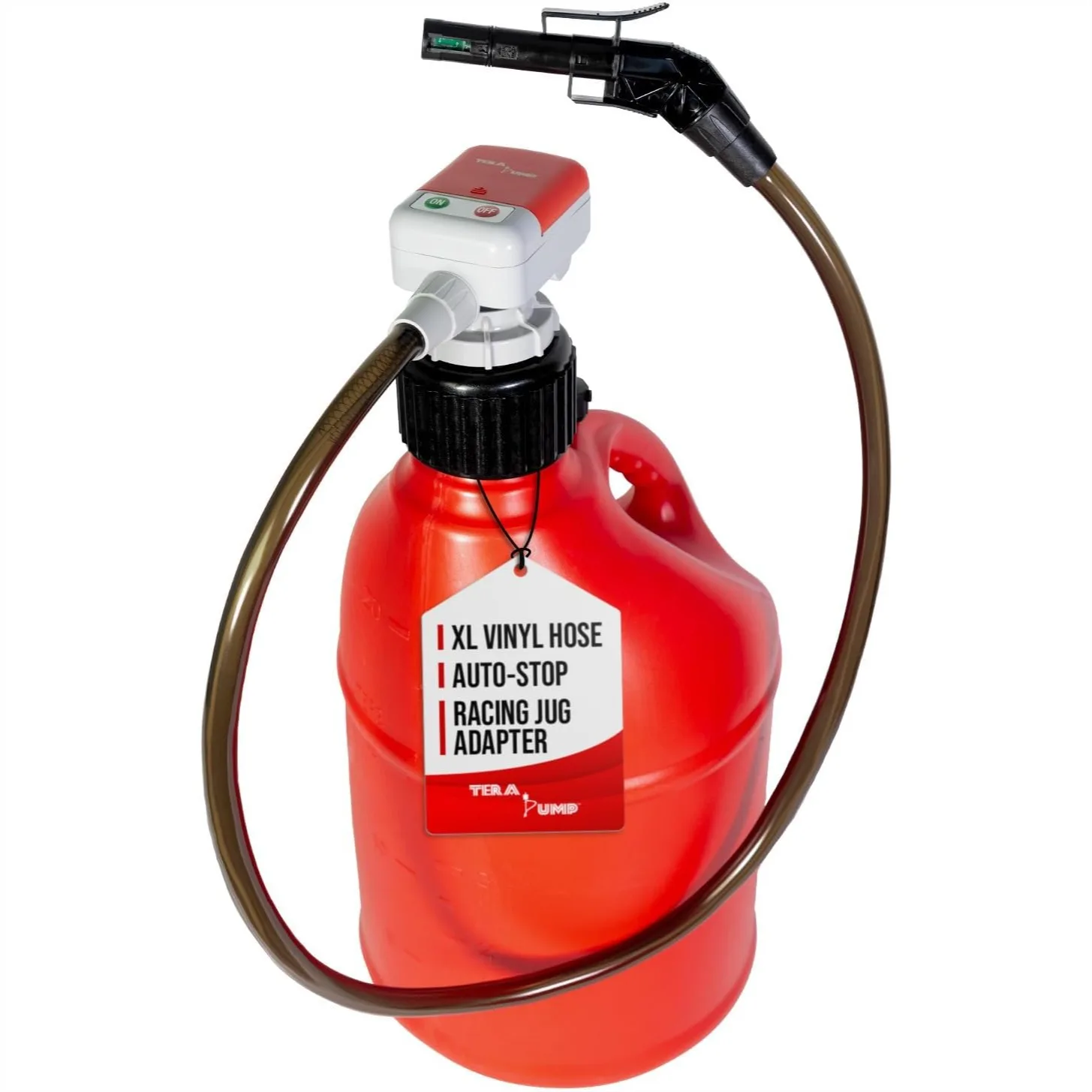 Battery Powered Fuel Transfer Pump with Overfill Protection, 2.5 GPM for Gas Diesel E15 E85, Universal Gas Can Adapter
Battery Powered Fuel Transfer Pump with Overfill Protection, 2.5 GPM for Gas Diesel E15 E85, Universal Gas Can Adapter
