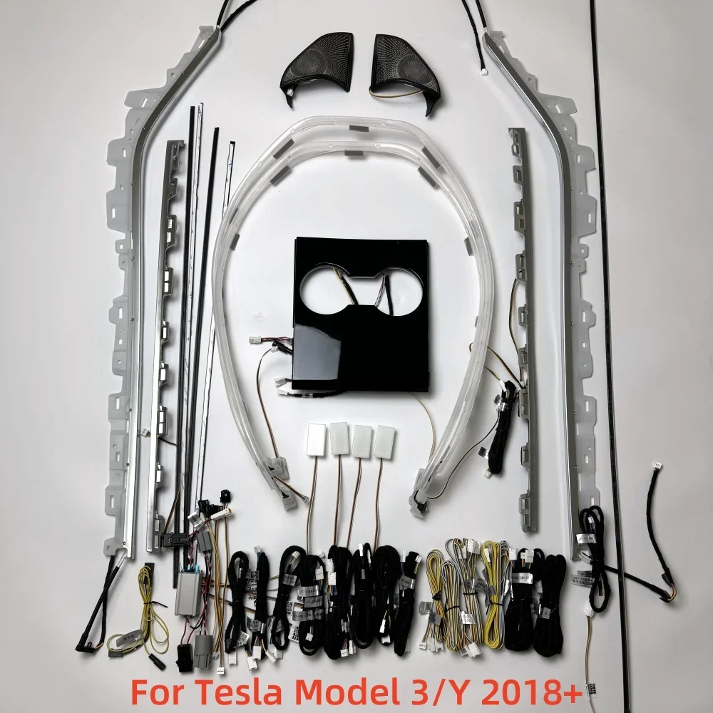 Applicable to Tesla Model 3 Model Y 2018+ Atmosphere Light the latest laser radium carving technology ambient light Car upgrade
Applicable to Tesla Model 3 Model Y 2018+ Atmosphere Light the latest laser radium carving technology ambient light Car upgrade
